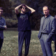 Casey, third from left, with the rest of Protomartyr
